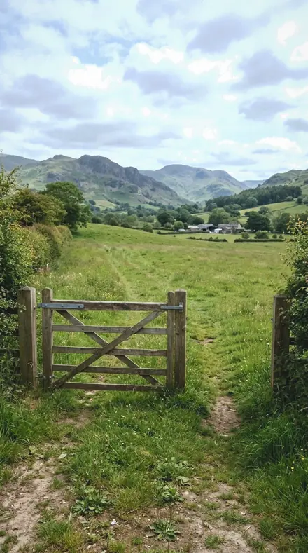 Airless Noon applied to The gate, thin air
