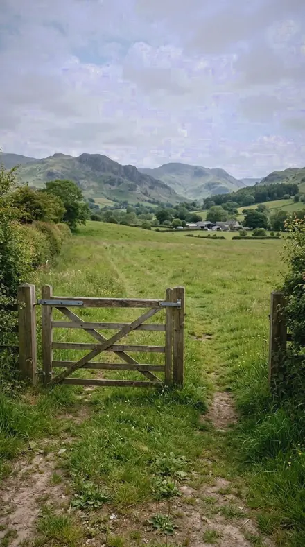 Sun Sting applied to The gate, thin air
