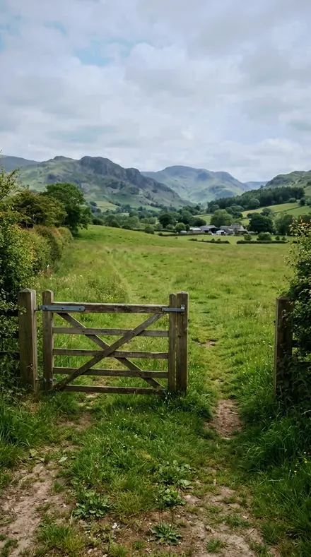 Peak Glare applied to The gate, thin air