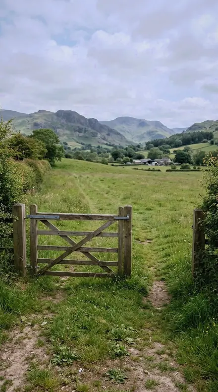 Bare Slope applied to The gate, thin air